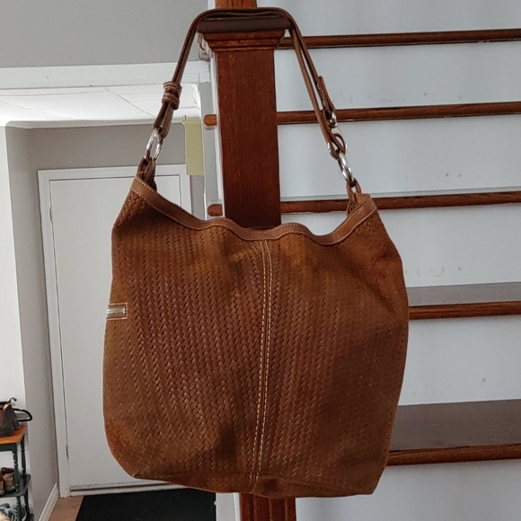 Roots Bags Roots Brown Leather Hobo Shoulder Crossbody Bag Poshmark